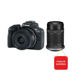Canon Mirrorless Camera EOS R50 + RF-S 18-45mm + RF-S 55-210mm STM