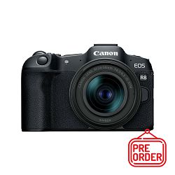 Canon Mirrorless Camera EOS R8 + RF 24-50mm f/4.5-6.3 IS STM