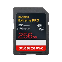 SanDisk Memorijska kartica SDSDXXJ-256G-GSCIN Extreme Pro SDXC  256GB  R250MB/s  W170MB/s  Class 10 V30 UHS-I U3