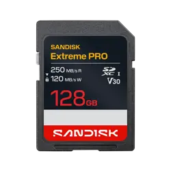 SanDisk Memorijska karticaSDSDXXJ-128G-GSCIN Extreme Pro SDXC 128GB  R250MB/s  W120MB/s  Class 10 V30 UHS-I U3