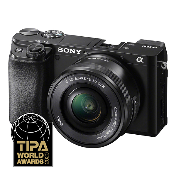 SONY Digitalni fotoaparat Alpha A6100 kit SELP1650 Black
