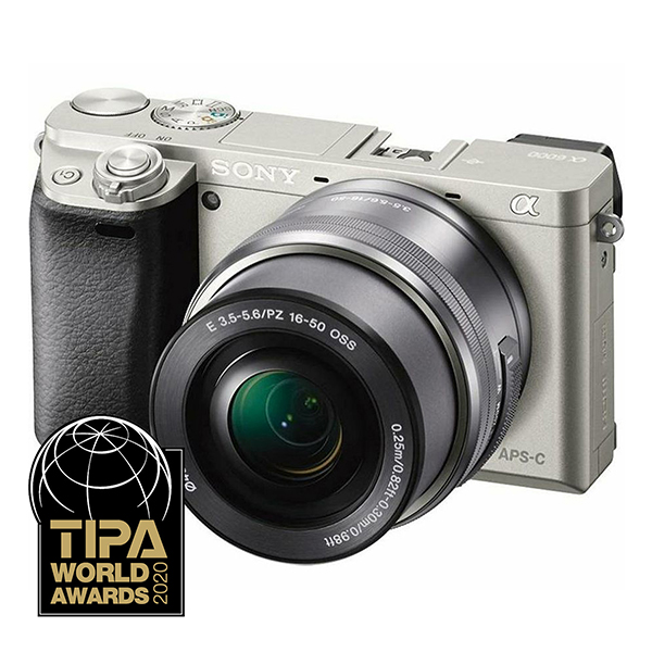 SONY Digitalni fotoaparat Alpha A6100 kit SELP1650 Silver