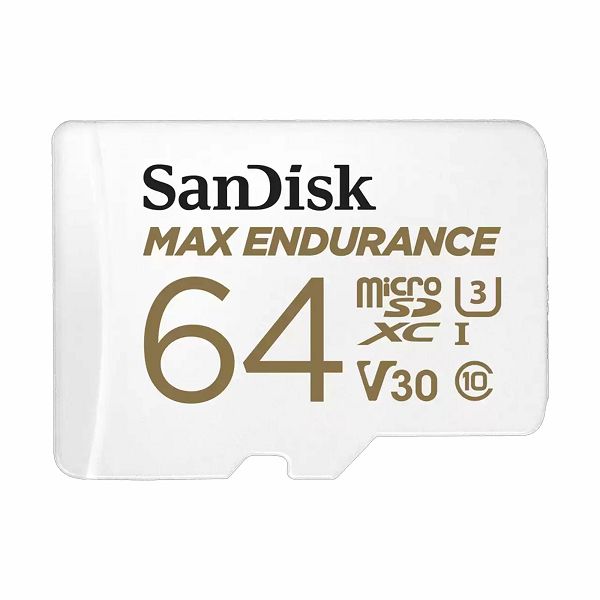 SanDisk Mamorijska kartica SDSQQVR-064G-GN6IA microSDHC Max Endurance Video 64GB  R100MB/s  W40MB/s  C10 U3 V30 + SD Adapter