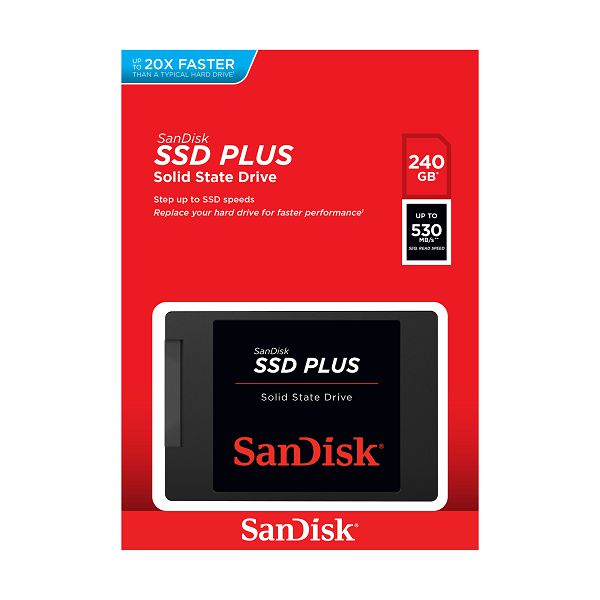 SanDisk SSD SDSSDA-240G-G26 SSD, SSD Plus, 240GB